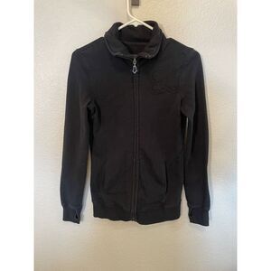Fox Racing Long Sleeve Full Zip Jacket Women's Small‎ Black